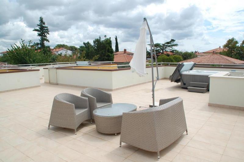 Villa Alpa Umago Esterno foto